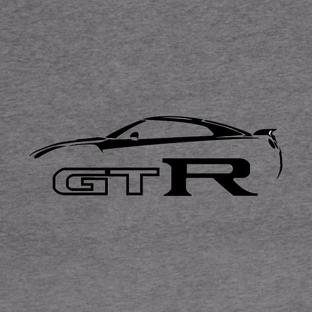 Nissan GTR Logo Transparent by R12 Designs